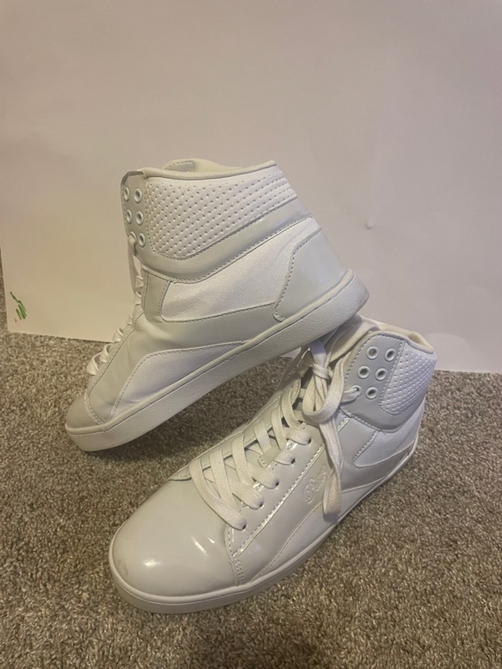 Pastry White High-Top Sneakers